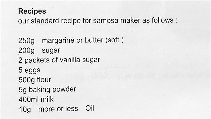 Electric Samosa Maker