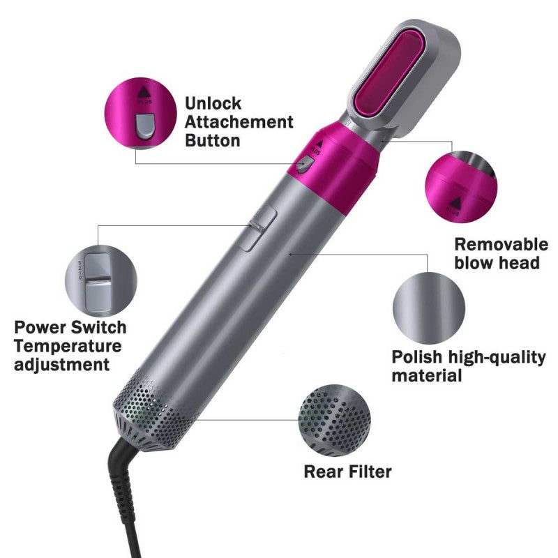 5 in 1 Hairs straightener